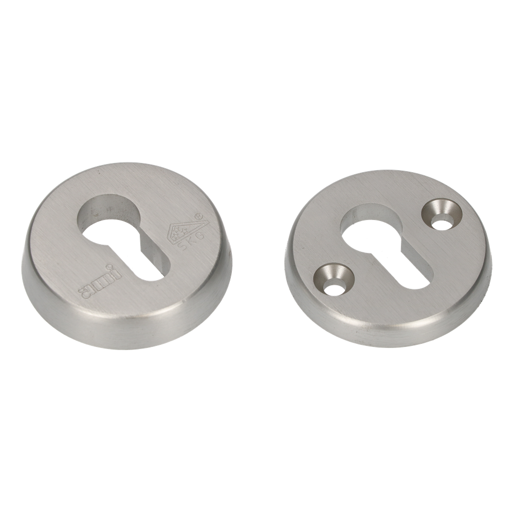 AMI Veiligheidsbeslag Rondrozet Buiten / Binnen Profielcilinder Irox Archi-Design Deurdikte 38/42 - 622001